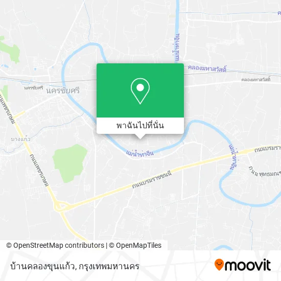 บ้านคลองขุนแก้ว แผนที่