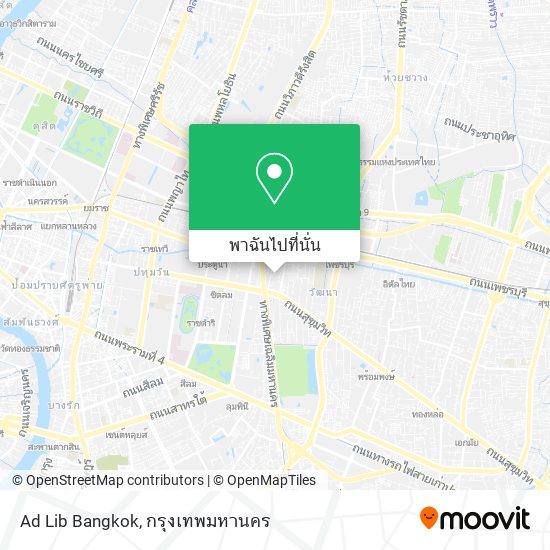 Ad Lib Bangkok แผนที่