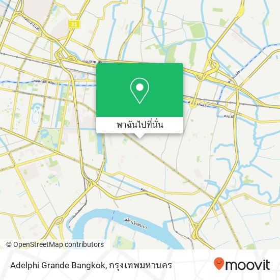 Adelphi Grande Bangkok แผนที่