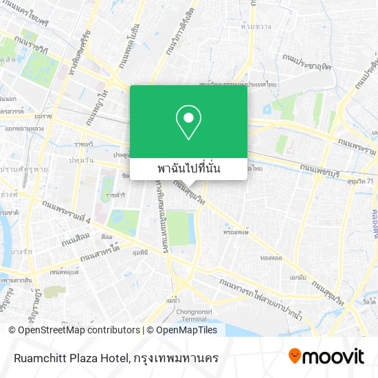 Ruamchitt Plaza Hotel แผนที่