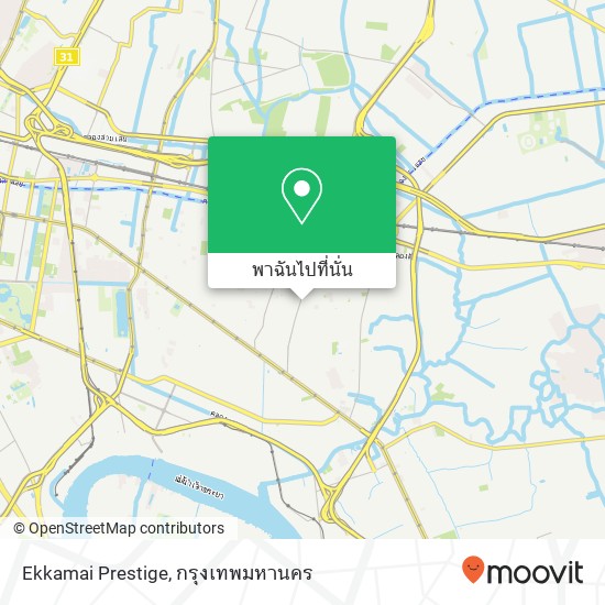 Ekkamai Prestige แผนที่