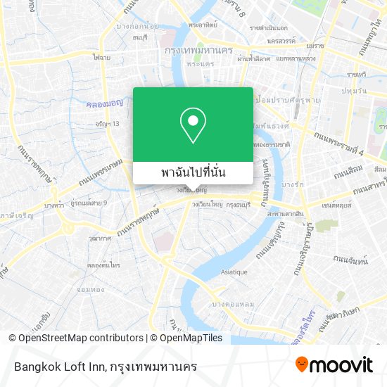 Bangkok Loft Inn แผนที่