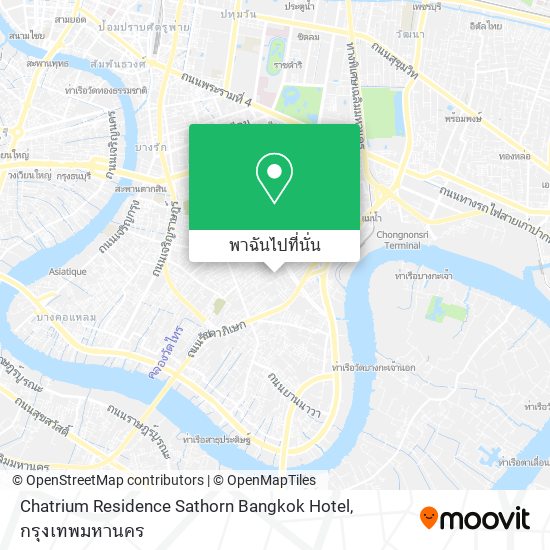 Chatrium Residence Sathorn Bangkok Hotel แผนที่