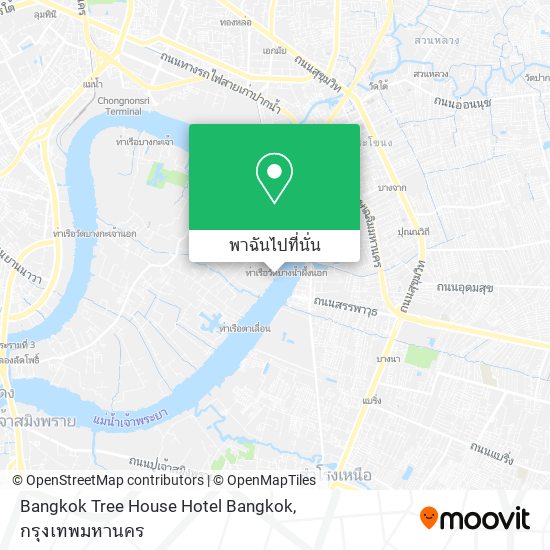 Bangkok Tree House Hotel Bangkok แผนที่