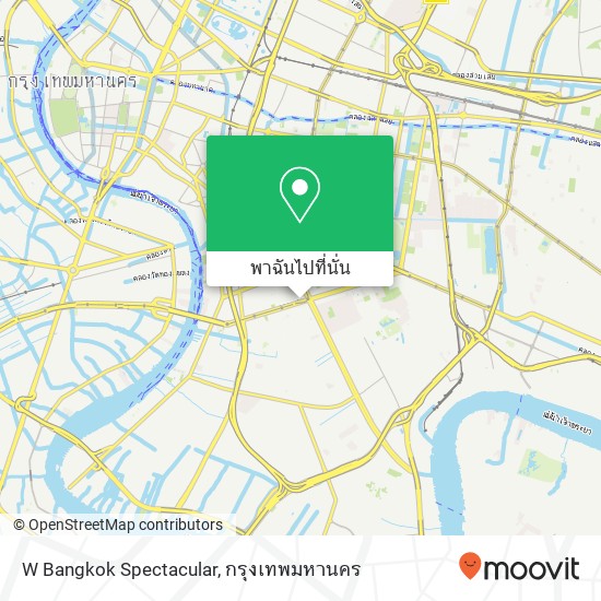 W Bangkok Spectacular แผนที่