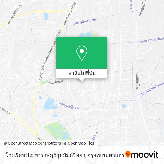 โรงเรียนประชาราษฎร์อุปถัมภ์วิทยา แผนที่