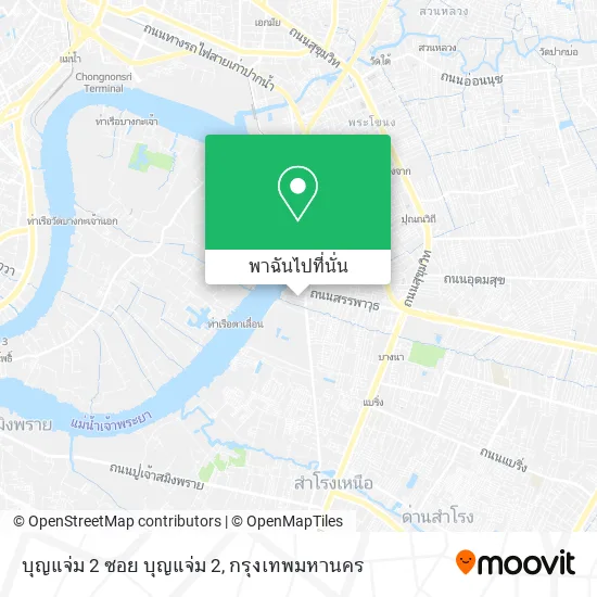 บุญแจ่ม 2 ซอย บุญแจ่ม 2 แผนที่