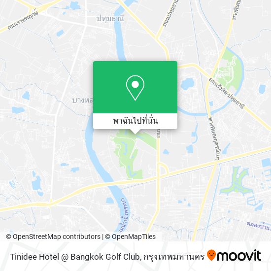 Tinidee Hotel @ Bangkok Golf Club แผนที่