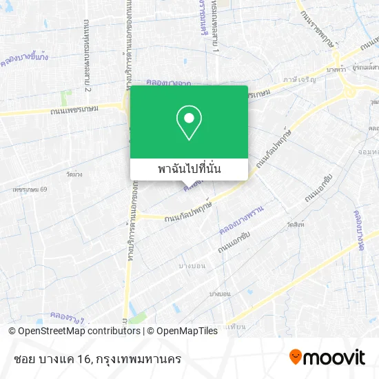 ซอย บางแค 16 แผนที่