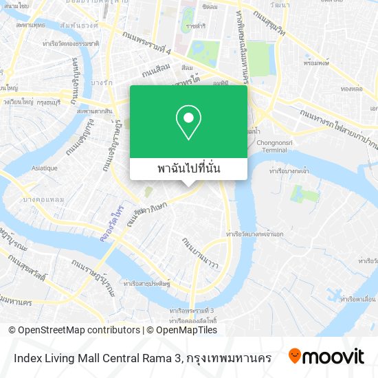 Index Living Mall Central Rama 3 แผนที่