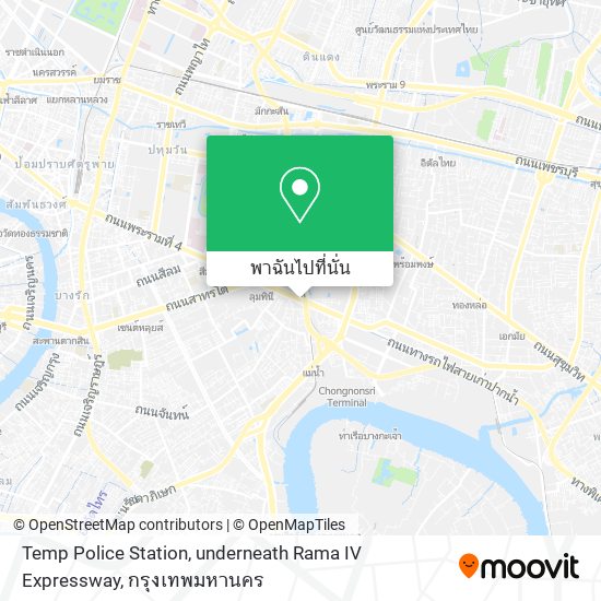 Temp Police Station, underneath Rama IV Expressway แผนที่