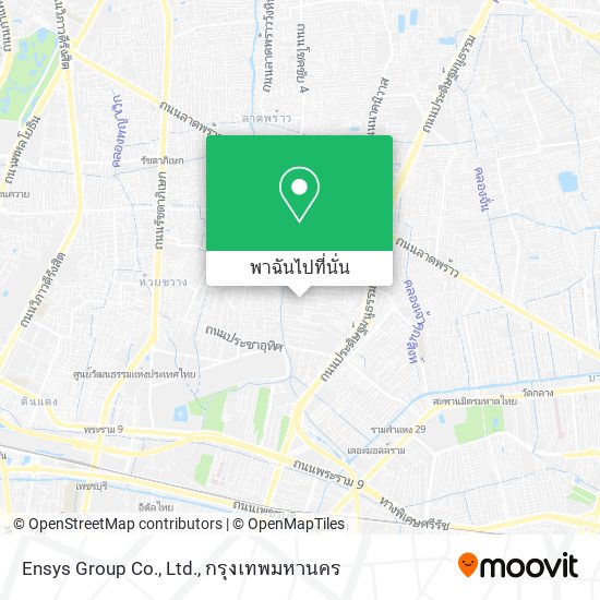 Ensys Group Co., Ltd. แผนที่