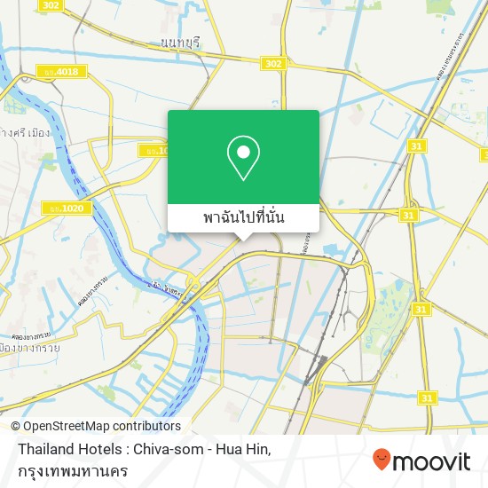 Thailand Hotels : Chiva-som - Hua Hin แผนที่