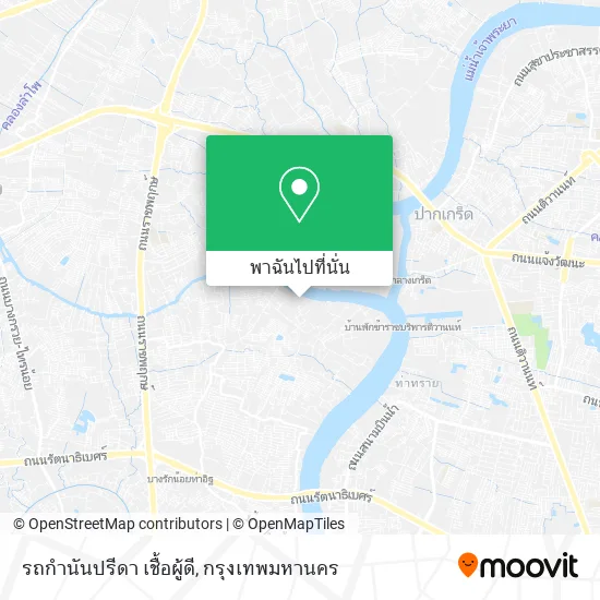 รถกำนันปรีดา เชื้อผู้ดี แผนที่