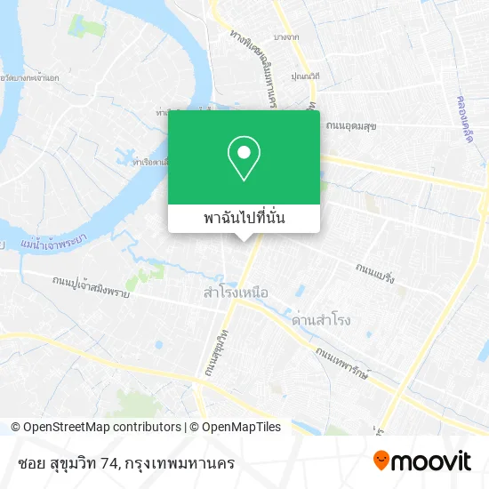 ซอย สุขุมวิท 74 แผนที่