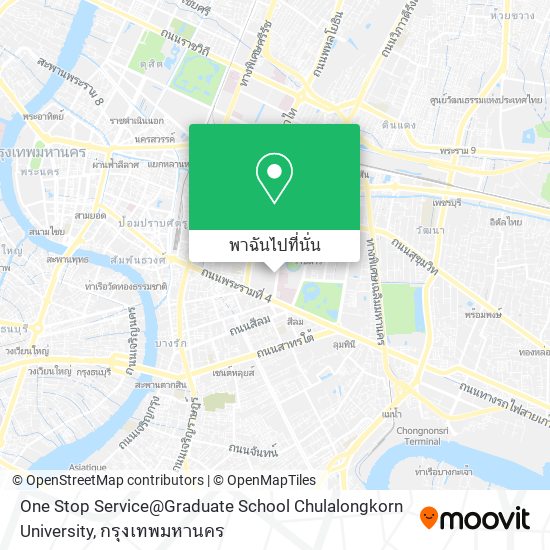 One Stop Service@Graduate School Chulalongkorn University แผนที่