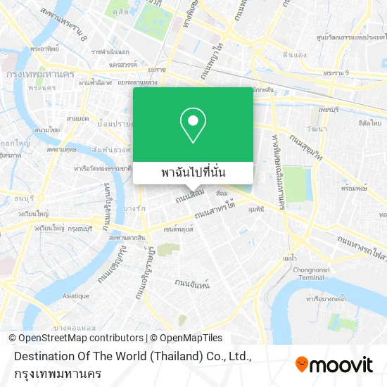 Destination Of The World (Thailand) Co., Ltd. แผนที่