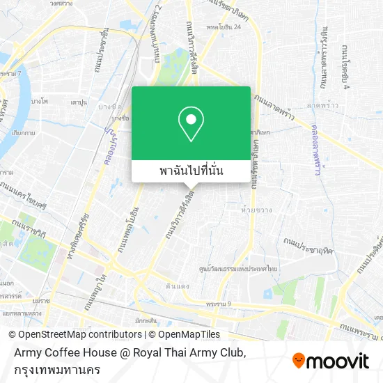 Army Coffee House @ Royal Thai Army Club แผนที่