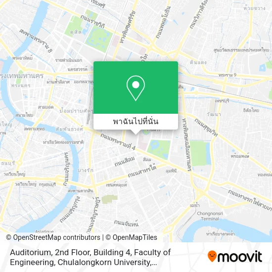 Auditorium, 2nd Floor, Building 4, Faculty of Engineering, Chulalongkorn University แผนที่