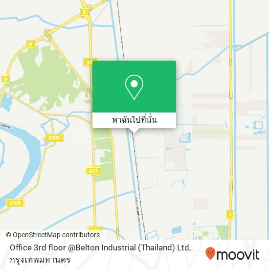Office 3rd floor @Belton Industrial (Thailand) Ltd แผนที่