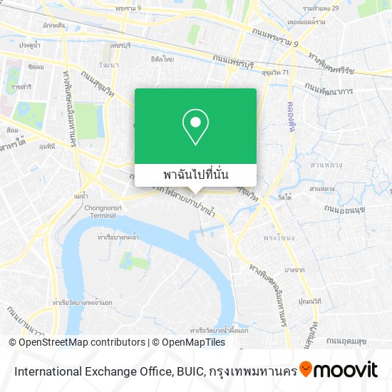 International Exchange Office, BUIC แผนที่