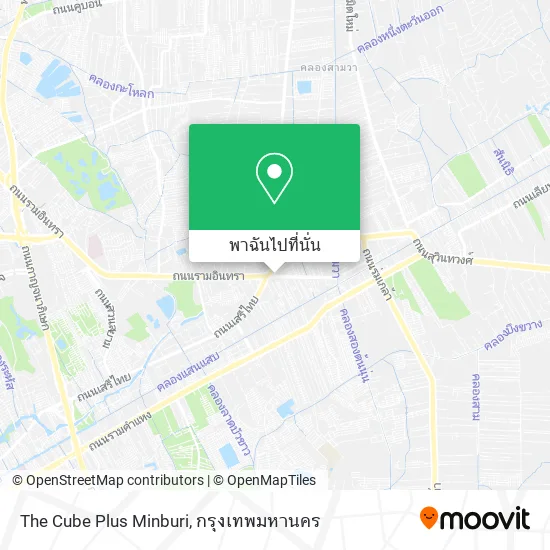 The Cube Plus Minburi แผนที่