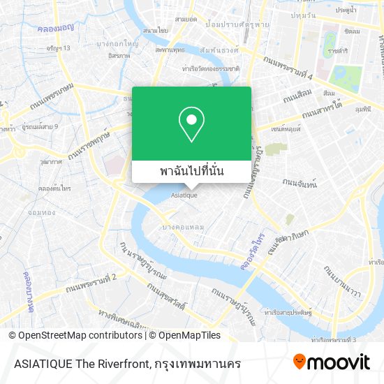 ASIATIQUE The Riverfront แผนที่