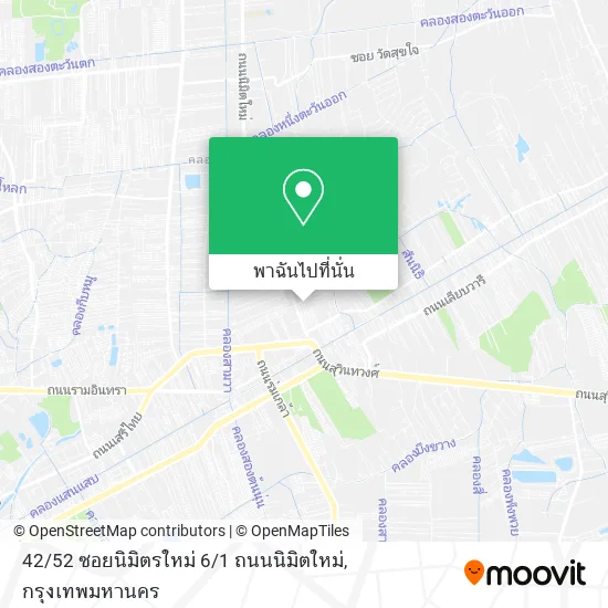42 / 52 ซอยนิมิตรใหม่ 6 / 1 ถนนนิมิตใหม่ แผนที่