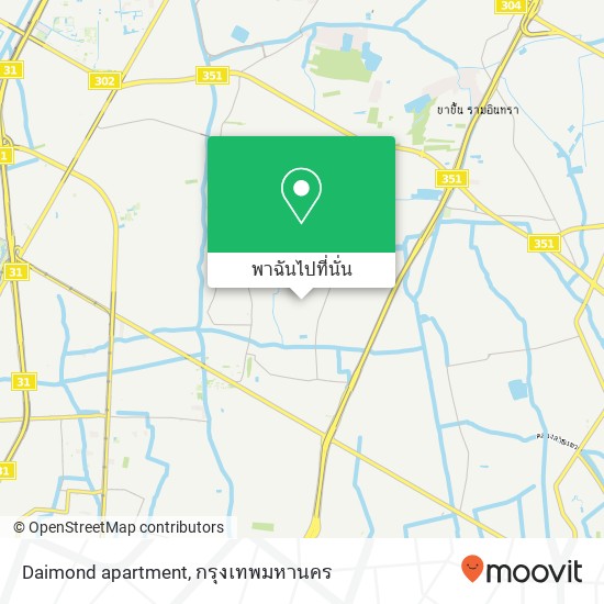 Daimond apartment แผนที่