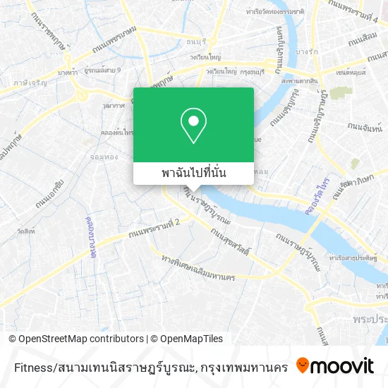 Fitness/สนามเทนนิสราษฏร์บูรณะ แผนที่