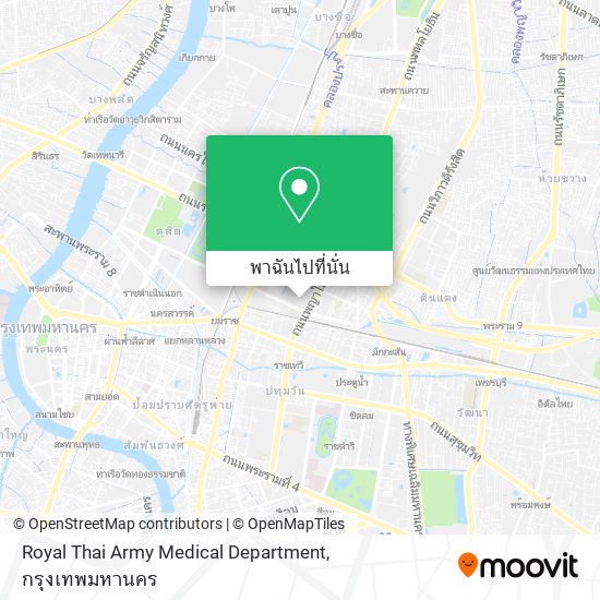 Royal Thai Army Medical Department แผนที่