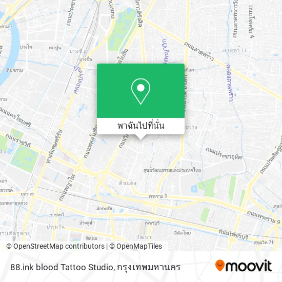 88.ink blood Tattoo Studio แผนที่