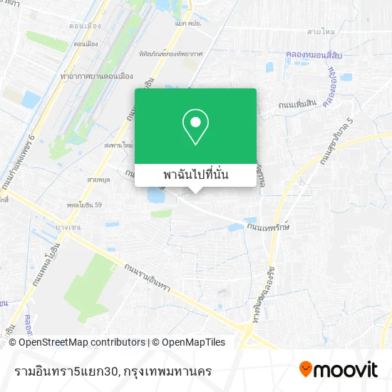 รามอินทรา5แยก30 แผนที่