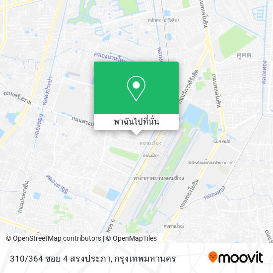 310/364 ซอย 4 สรงประภา แผนที่
