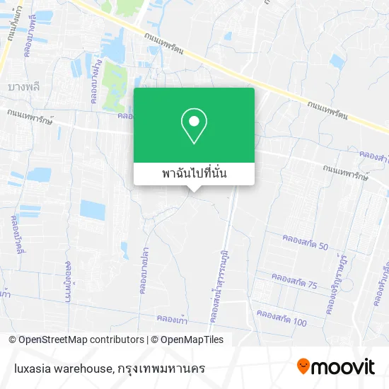 luxasia warehouse แผนที่