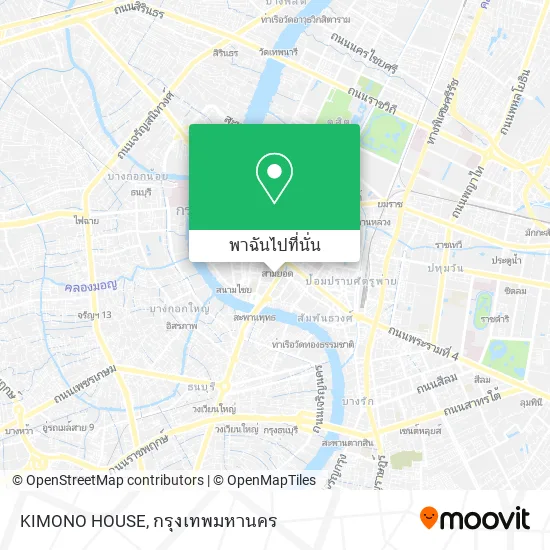 KIMONO HOUSE แผนที่
