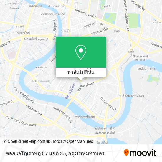 ซอย เจริญราษฎร์ 7 แยก 35 แผนที่