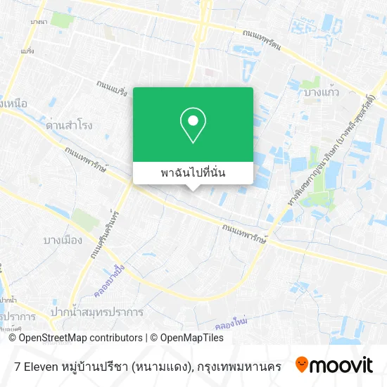 7 Eleven หมู่บ้านปรีชา (หนามแดง) แผนที่