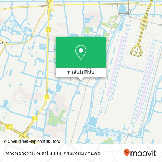 ทางหลวงชนบท สป.4008 แผนที่