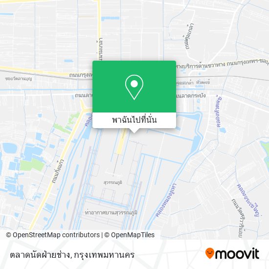 ตลาดนัดฝ่ายช่าง แผนที่