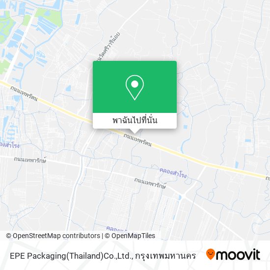 EPE  Packaging(Thailand)Co.,Ltd. แผนที่