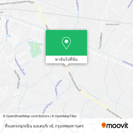 ที่จอดรถฉุกเฉิน มอเตอร์เวย์ แผนที่