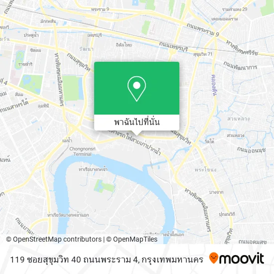 119 ซอยสุขุมวิท 40 ถนนพระราม 4 แผนที่