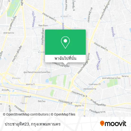 ประชาอุทิศ23 แผนที่