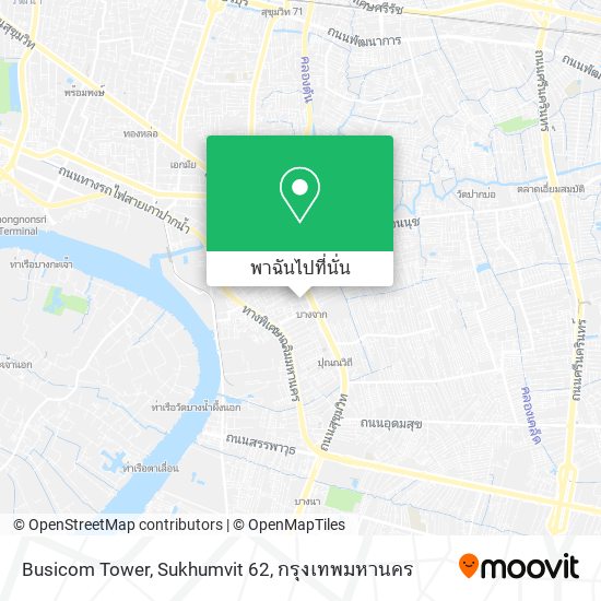 Busicom Tower, Sukhumvit 62 แผนที่