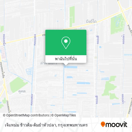 เจ้แหม่ม ข้าวต้ม-ต้มยำหัวปลา แผนที่