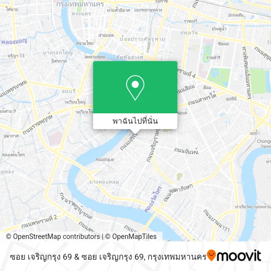 ซอย เจริญกรุง 69 & ซอย เจริญกรุง 69 แผนที่