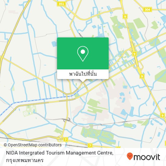 NIDA Intergrated Tourism Management Centre แผนที่