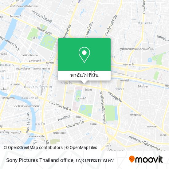 Sony Pictures Thailand office แผนที่