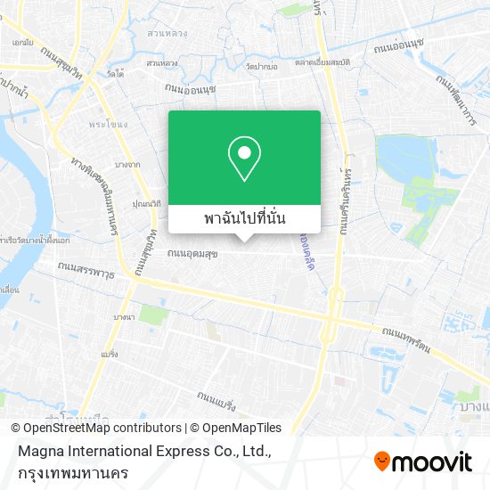 Magna International Express Co., Ltd. แผนที่